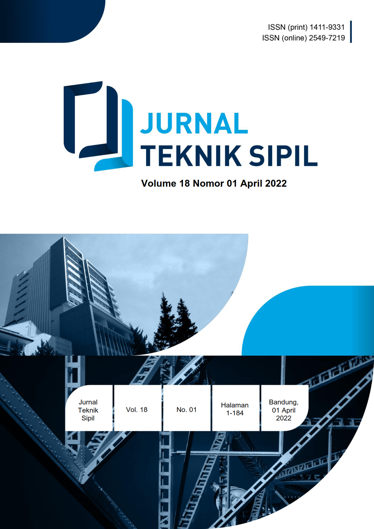 					View Vol. 18 No. 1 (2022): Jurnal Teknik Sipil
				