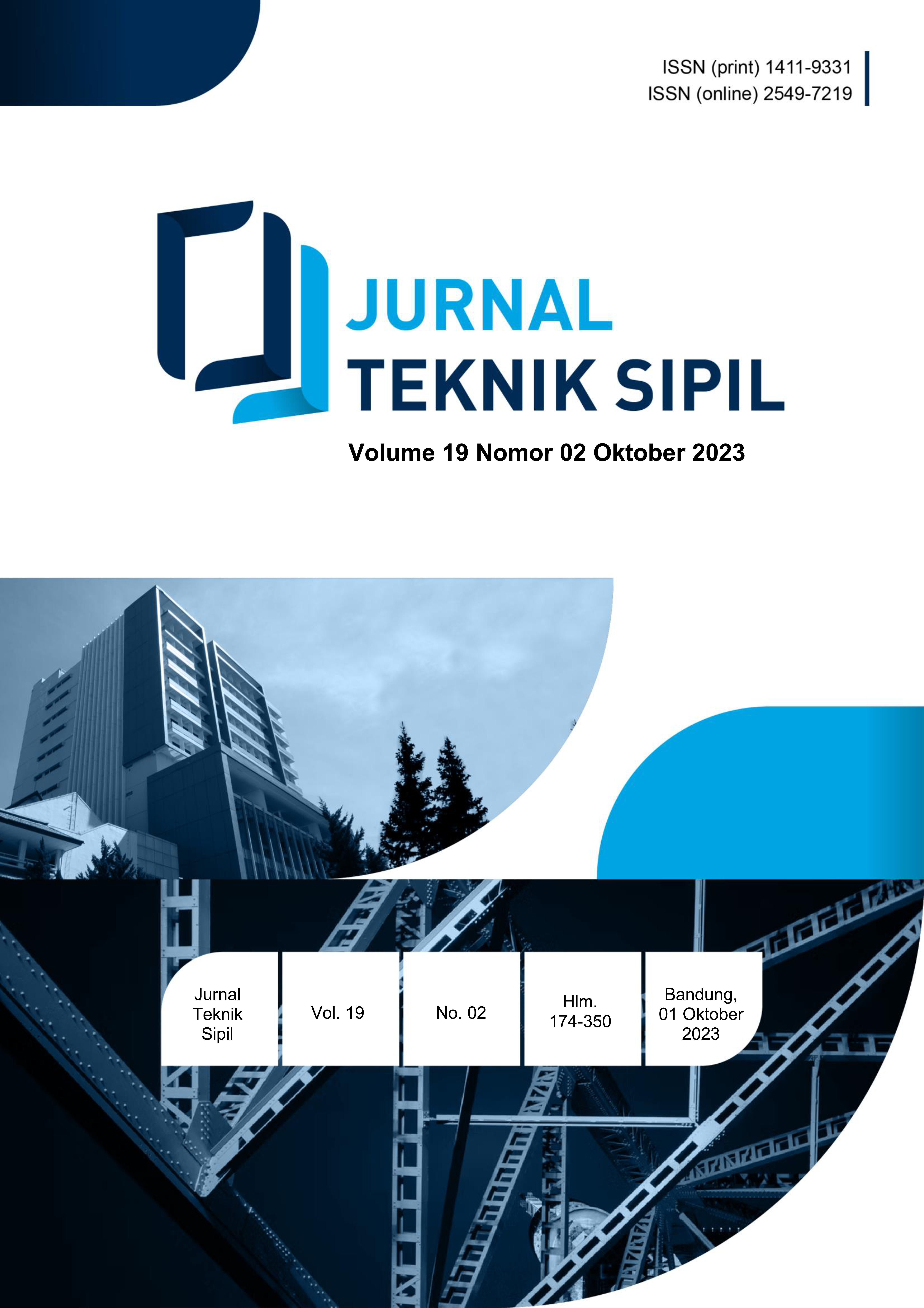 					View Vol. 19 No. 2 (2023): Jurnal Teknik Sipil
				
